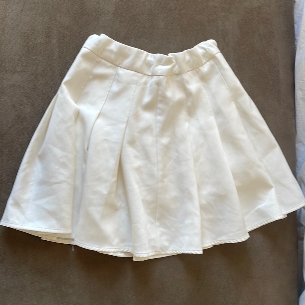White Tennis Skirt